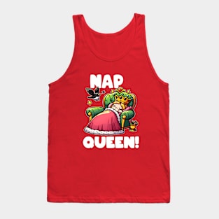 Nap Queen Funny Queen Tank Top